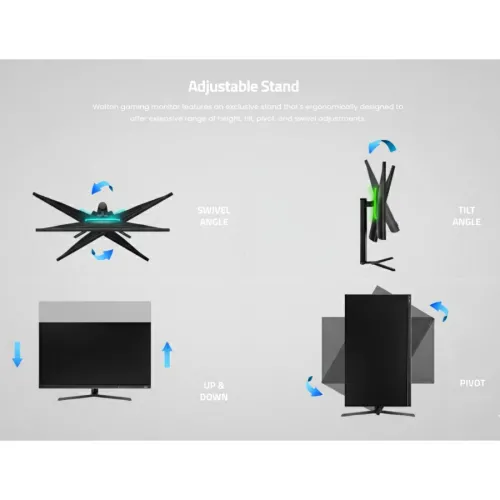 Walton CiNEd WD27GI06 27" QHD 165Hz IPS Gaming Monitor