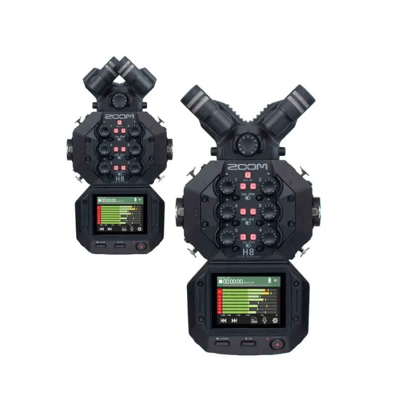 Zoom H8 8-Input, 12-Track Portable Handy Recorder