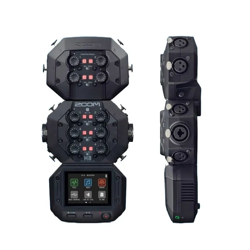 Zoom H8 8-Input, 12-Track Portable Handy Recorder
