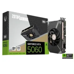 ZOTAC GAMING GeForce RTX 5060 SOLO 8GB GDDR7 Graphics Card