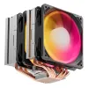 upHere D6SEC ARGB Dual Tower Air CPU Cooler