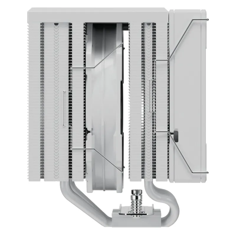 upHere UE2TC6 ARGB Dual Tower Air CPU Cooler