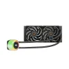 1STPLAYER CC 240 ARGB Liquid CPU Cooler Black