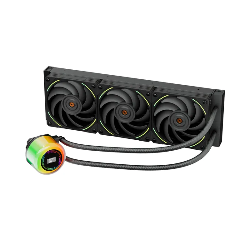 1STPLAYER CC360 ARGB Liquid CPU Cooler Black