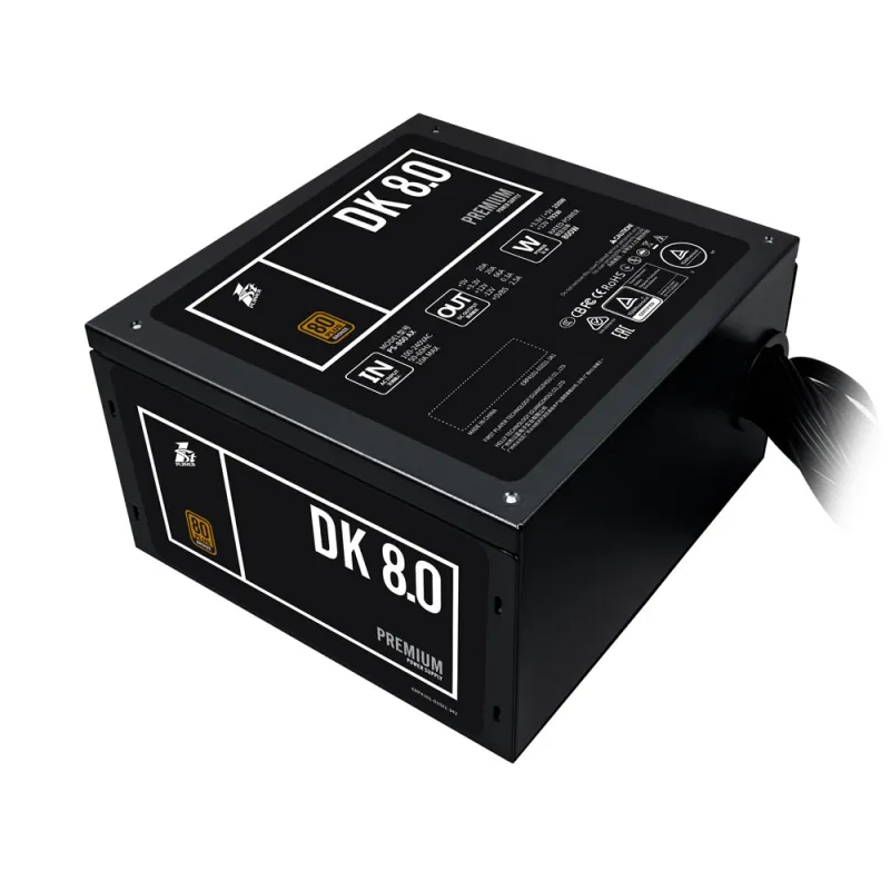 1STPLAYER DK PREMIUM 8.0 800W 80 Plus Bronze Power Supply