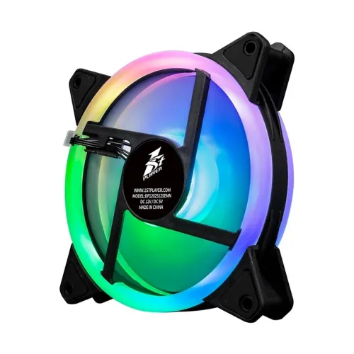 1STPLAYER M1 ARGB 3 in 1 Combo Casing Cooling Fan with Controller and Hub