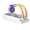 1STPLAYER MT240 INFINITE SPACE ARGB Liquid CPU Cooler White