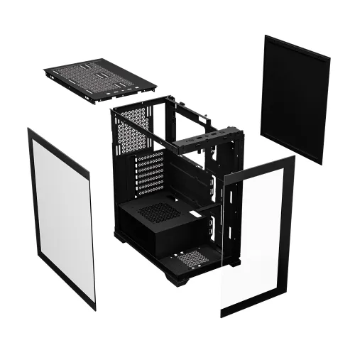1STPLAYER Mi7-A ATX Gaming Casing Black