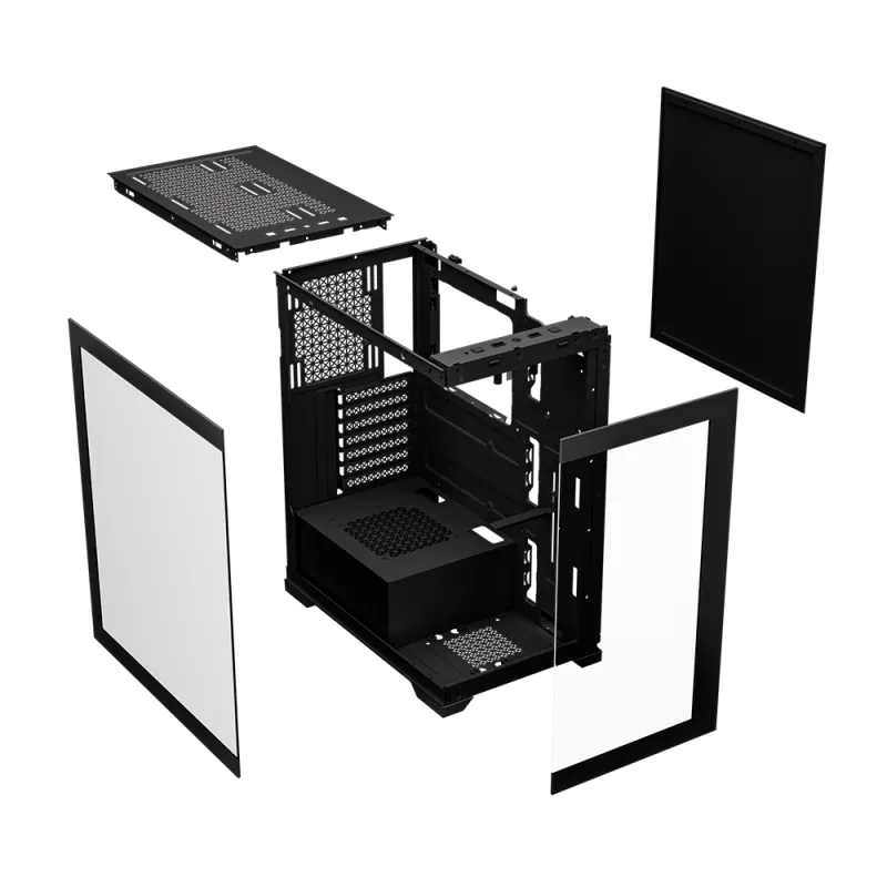 1STPLAYER Mi7-A ATX Gaming Casing Black
