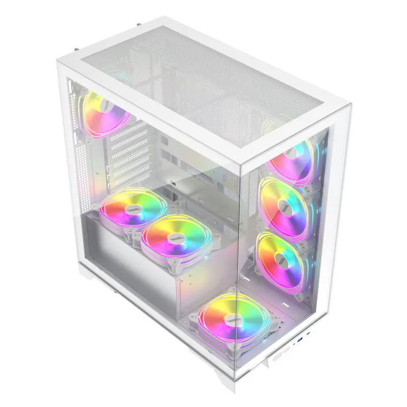 1STPLAYER Mi8 White ATX Gaming Casing