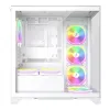 1STPLAYER Mi8 White ATX Gaming Casing