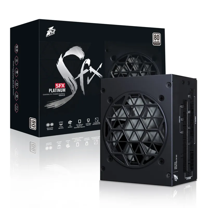1STPLAYER SFX 750W 80 Plus Platinum Full-Modular Power Supply