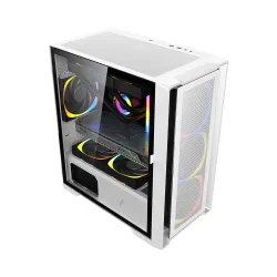 1STPLAYER T4 White mATX Gaming Casing