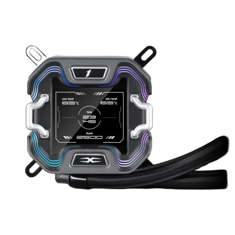 1STPLAYER X-360 ARGB Liquid CPU Cooler Black