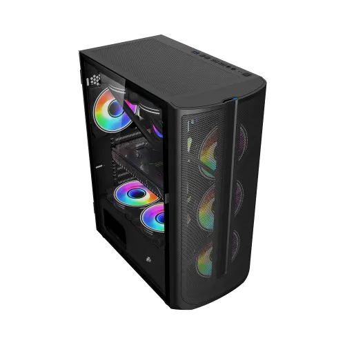 1STPLAYER X4 Mid Tower LED Gaming Case