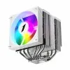 1STPLAYER CRYO CY12LD White ARGB Dual Tower Air CPU Cooler
