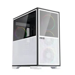 1STPLAYER IF8 RGB ATX Gaming Casing White