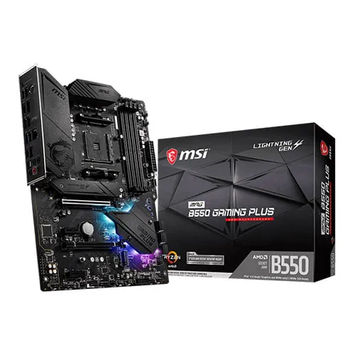 MSI Mpg B550 Gaming Plus Motherboard MSI Mpg B550 Gaming Plus Motherboard
