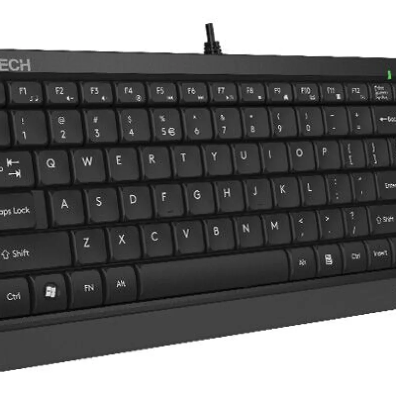 A4TECH FK11 USB Mini Keyboard With Bangla Black