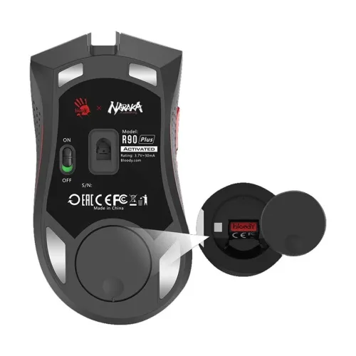 A4TECH R90 Plus Naraka 2.4G Wireless Gaming Mouse