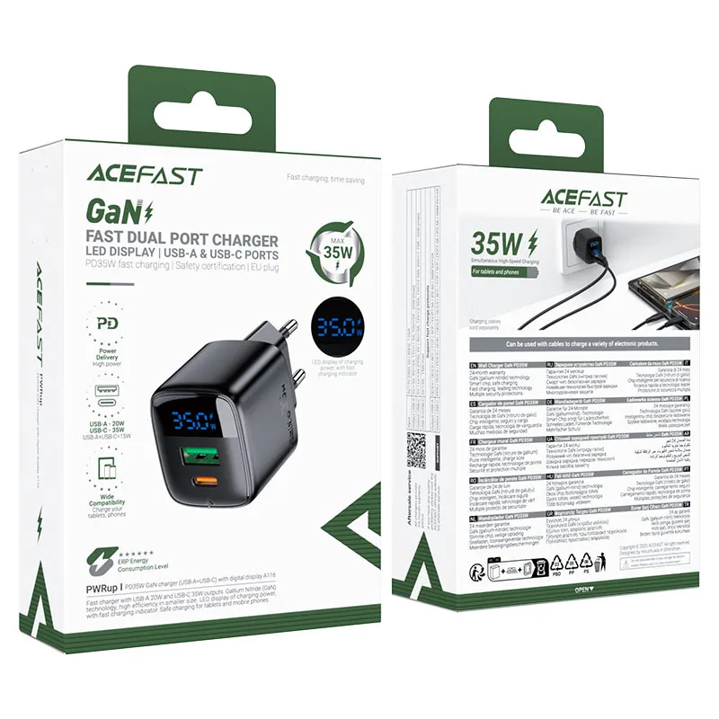 ACEFAST A116 PD35W Fast GaN Charger EU