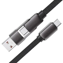 ACEFAST C1304 USB-A And Type-C to Type-C 60W Charging Data Cable
