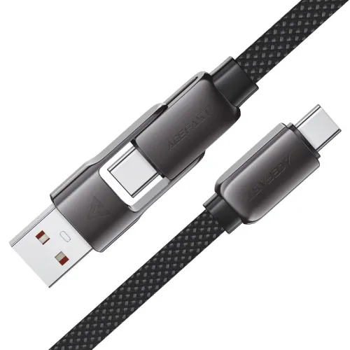 ACEFAST C1304 USB-A And Type-C to Type-C 60W Charging Data Cable