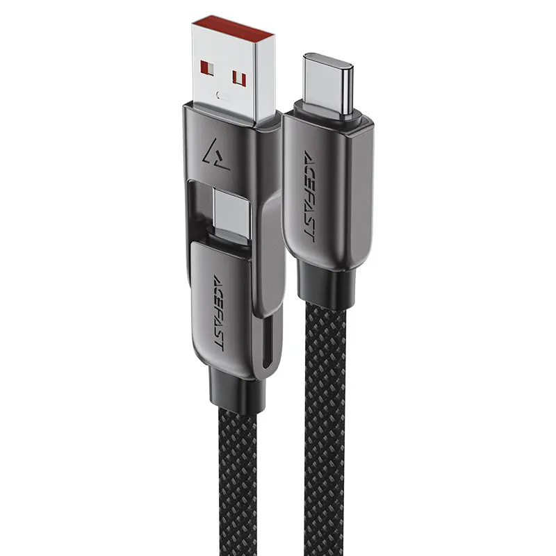 ACEFAST C1304 USB-A And Type-C to Type-C 60W Charging Data Cable