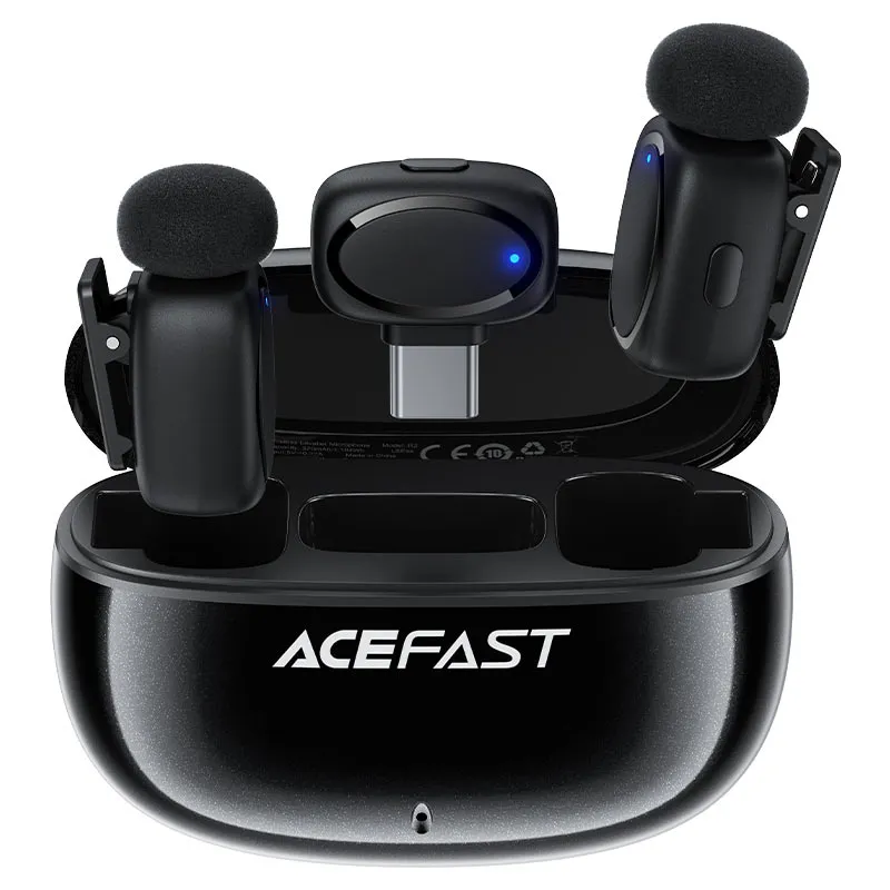 ACEFAST R2 Wireless Lavalier Noise Reduction Microphones