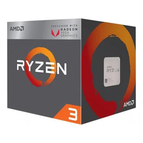 AMD Ryzen 3 2200G Quad-Core Processor With Radeon Vega 8 Graphics