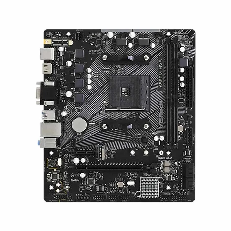 ASRock A520M-HVS AMD AM4 Micro ATX Motherboard