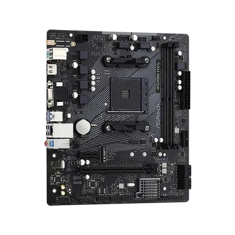ASRock A520M-HVS AMD AM4 Micro ATX Motherboard