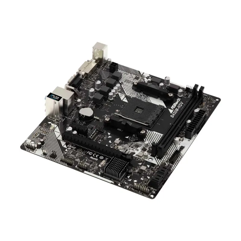 ASRock B450M-HDV R4.0 AMD Motherboard