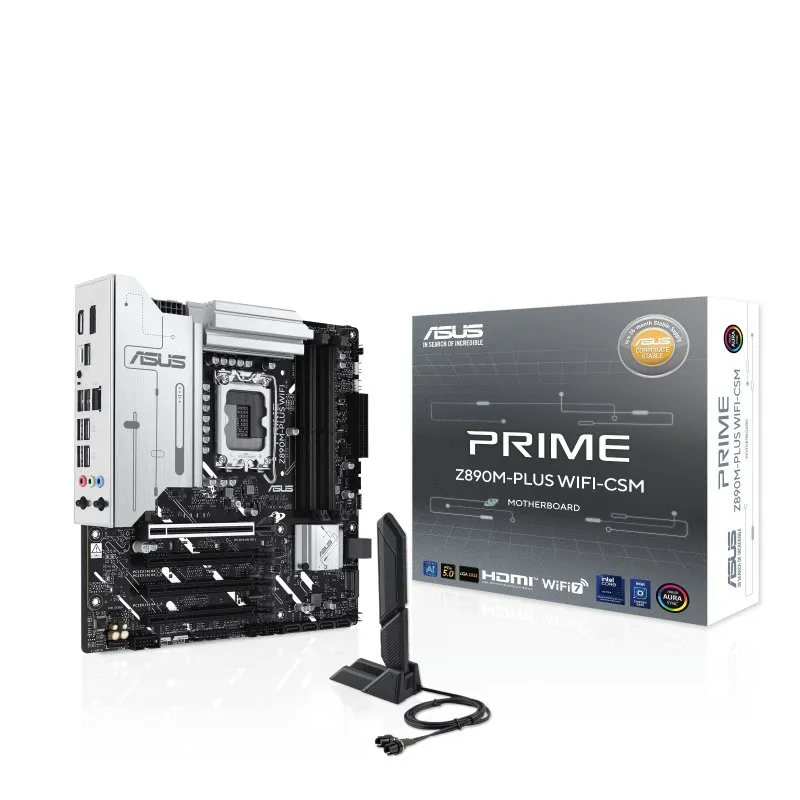ASUS PRIME Z890M-PLUS WIFI-CSM LGA 1851 mATX Motherboard