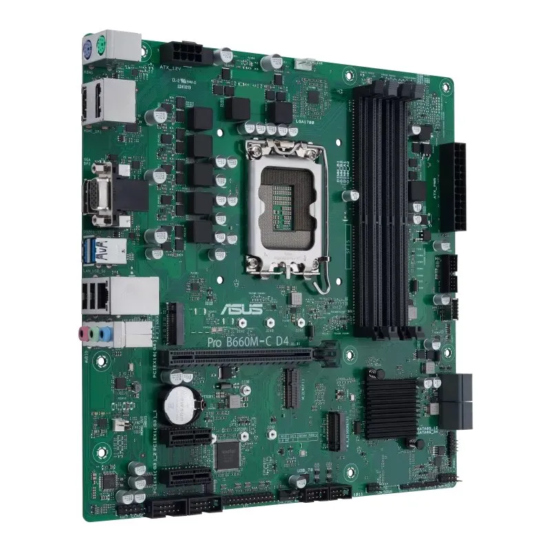 ASUS Pro B660M-C D4-CSM mATX Motherboard