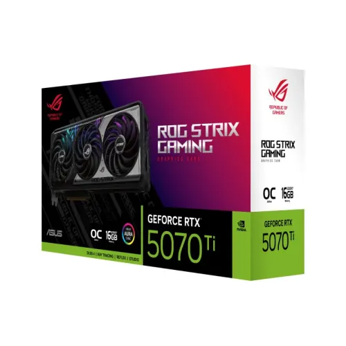ASUS ROG Strix GeForce RTX 5070 Ti 16GB GDDR7 OC Edition Graphics Card