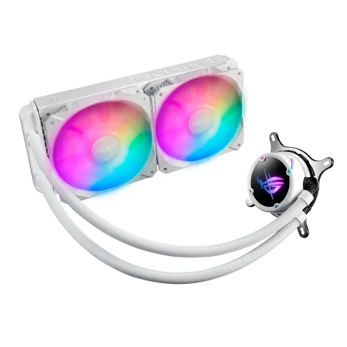 ASUS ROG Strix LC 240 RGB White Edition All-in-One Liquid CPU Cooler