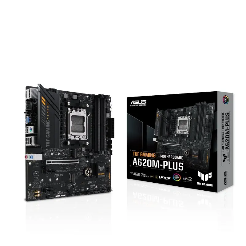 ASUS TUF GAMING A620M-PLUS AMD AM5 Micro-ATX Motherboard