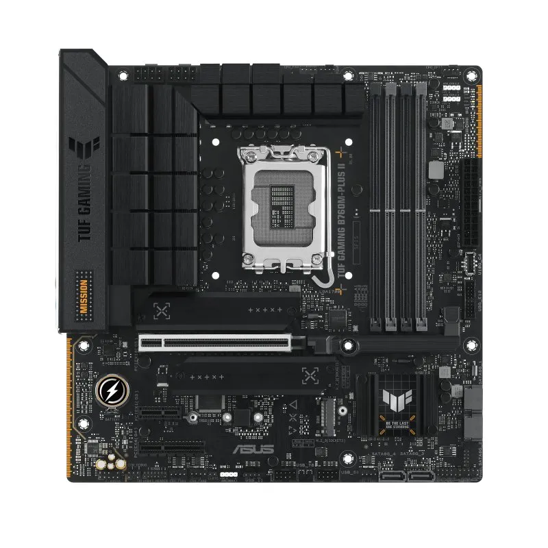 ASUS TUF GAMING B760M-PLUS II LGA1700 Micro-ATX Motherboard