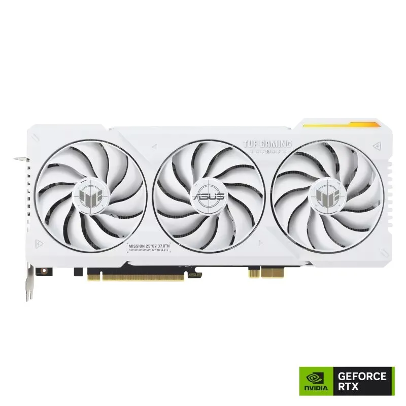 ASUS TUF Gaming GeForce RTX 4070 Ti SUPER BTF White OC Edition 16GB GDDR6X Graphics Card
