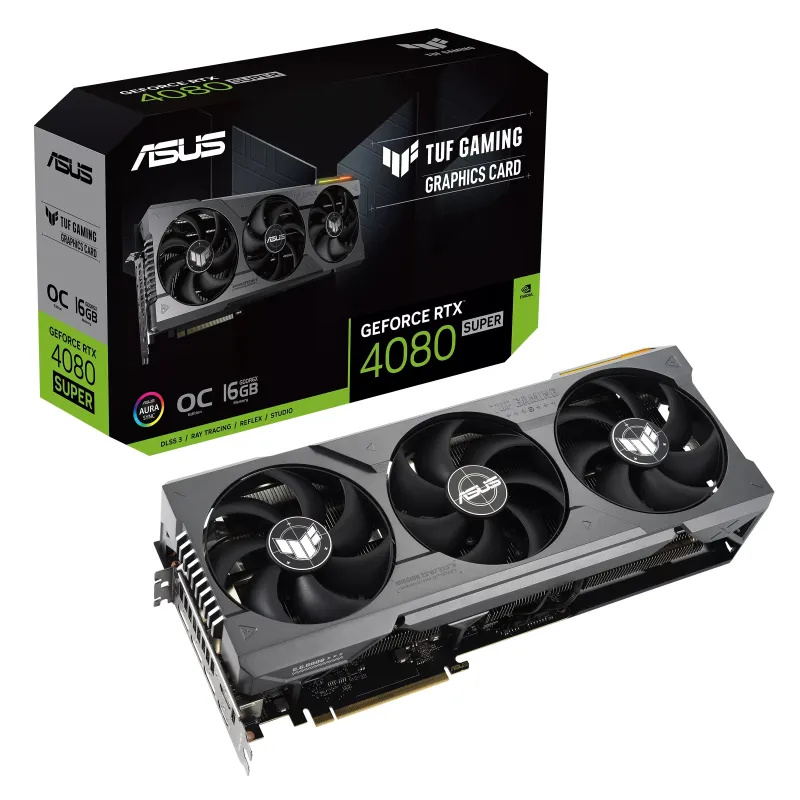 ASUS TUF Gaming GeForce RTX 4080 SUPER 16GB GDDR6X OC Edition Graphics Card