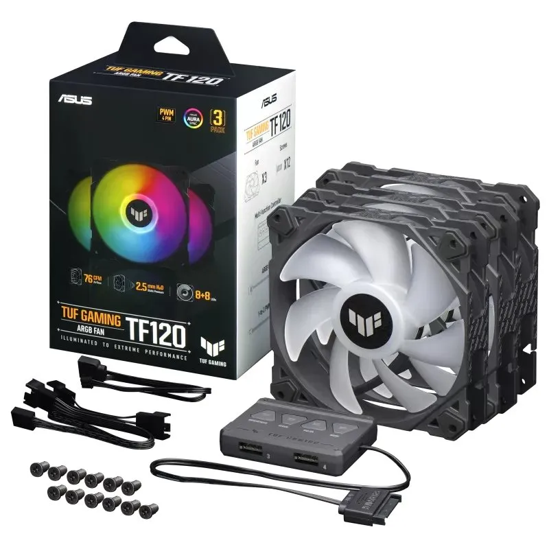 ASUS TUF Gaming TF120 ARGB Casing Fan