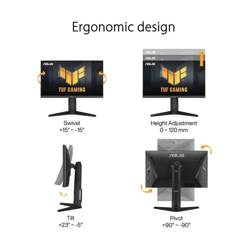 ASUS TUF Gaming VG249QL3A 23.8" 180Hz FHD Gaming Monitor