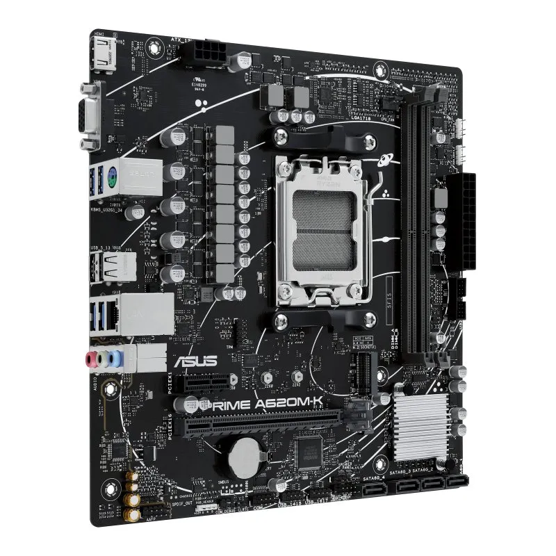 Asus PRIME A620M-K AM5 mATX Motherboard
