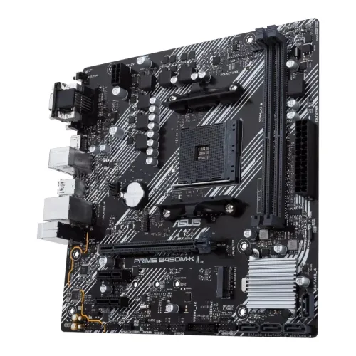 Asus PRIME B450M-K II DDR4 AMD AM4 micro ATX Motherboard