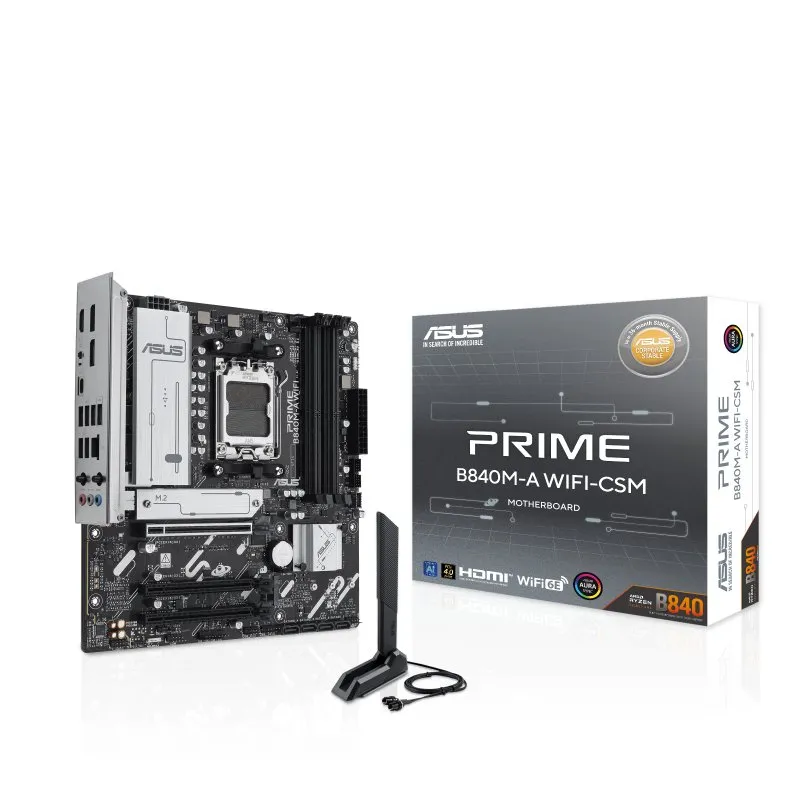 Asus PRIME B840M-A WIFI-CSM AM5 mATX Motherboard