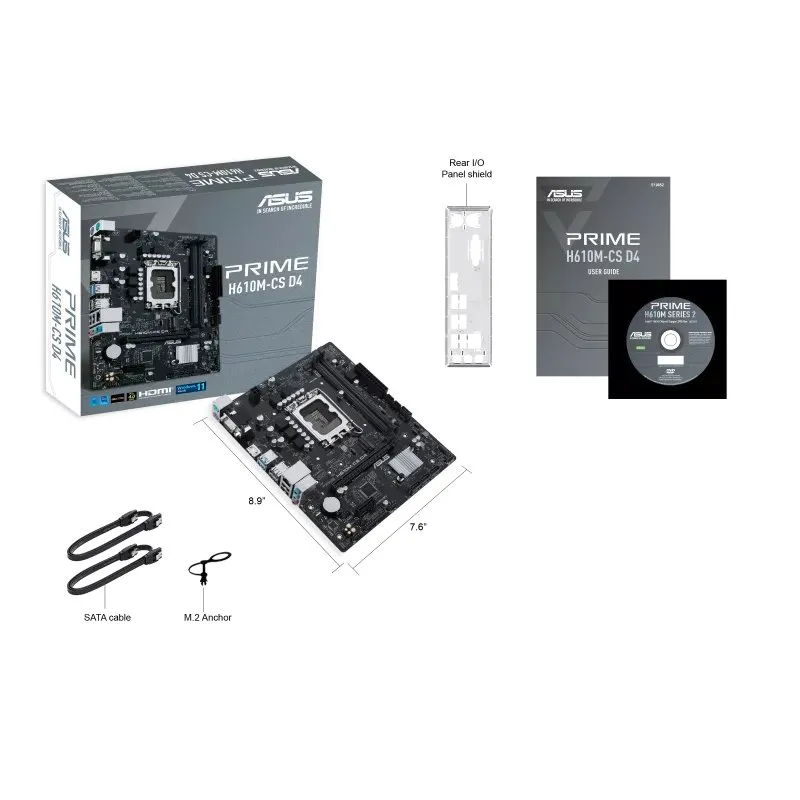 Asus PRIME H610M-CS D4 mATX Motherboard