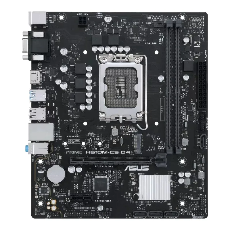 Asus PRIME H610M-CS D4 mATX Motherboard