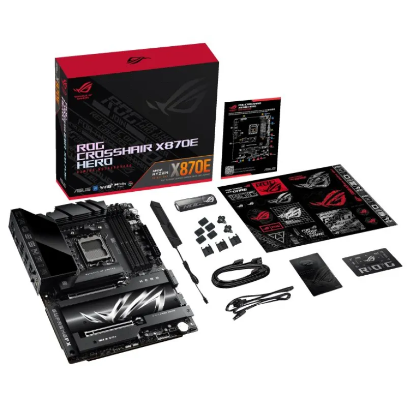 Asus ROG CROSSHAIR X870E HERO AMD AM5 ATX Motherboard