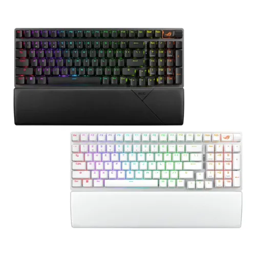 Asus ROG Strix Scope II 96 Wireless X901 Snow White Switch RGB Gaming Mechanical Keyboard